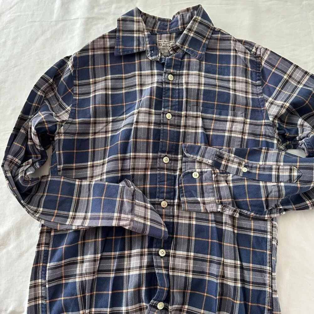 JCrew Flannel Long Sleeve Button Down